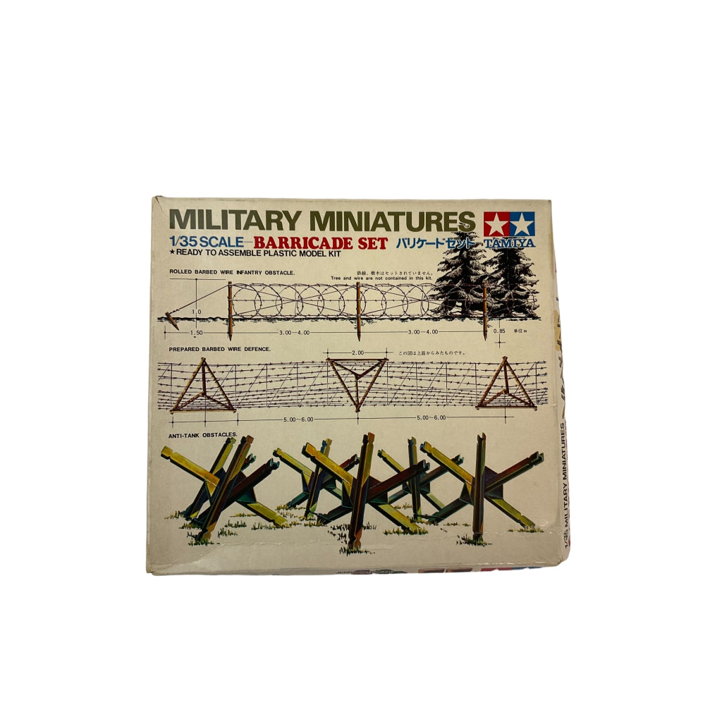 Military Miniature Barricade Set