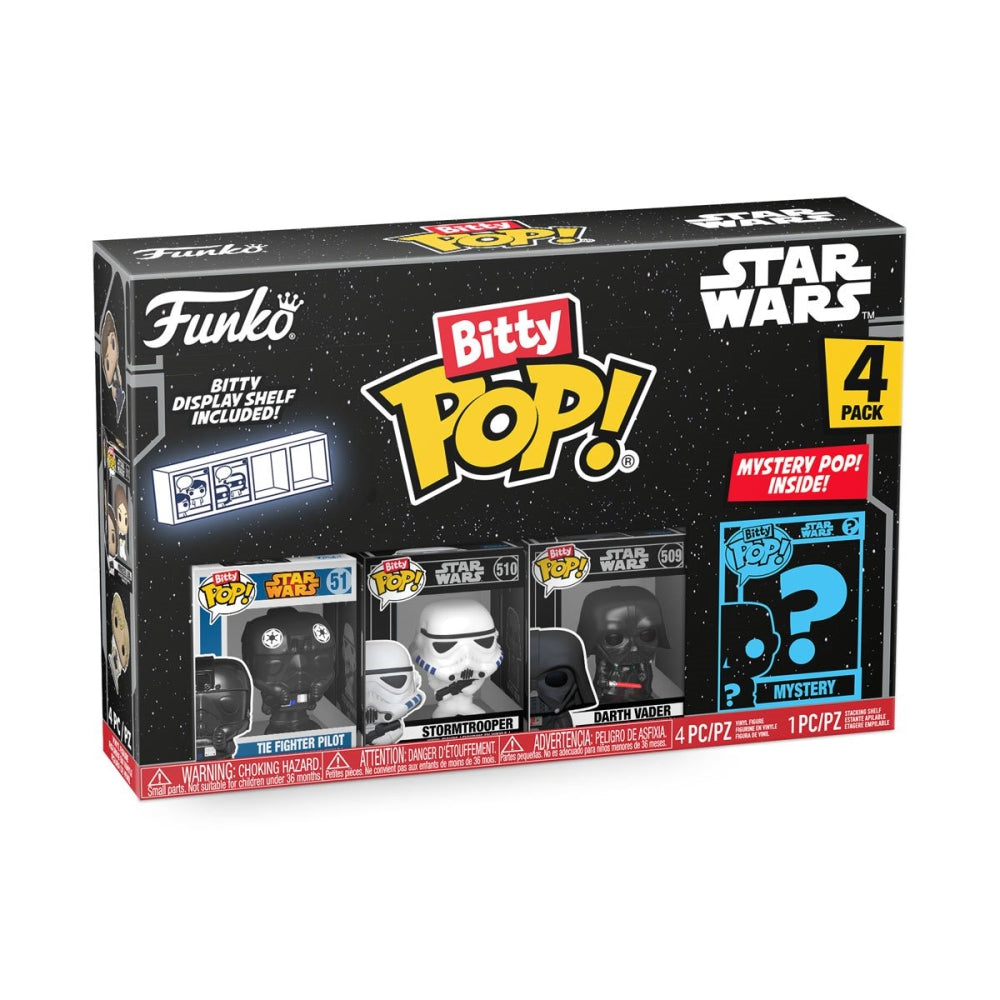Star Wars Darth Vader Bitty Pop! Mini-Figure 4-Pack