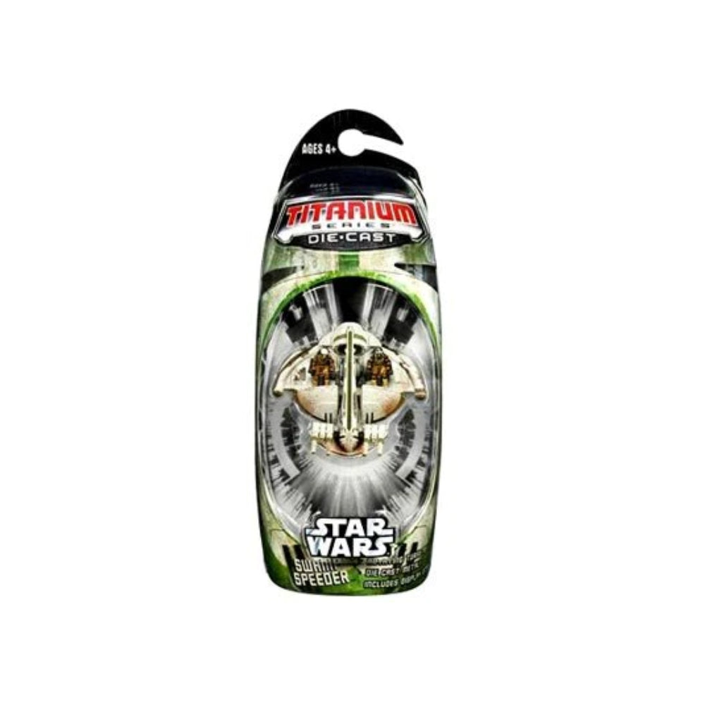 Star Wars Die-Cast Metal TITANIUM Series SWAMP SPEEDER VEHICLE