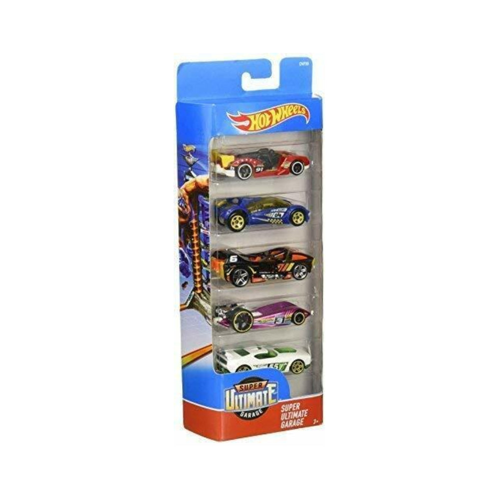 Hot Wheels Assortment Cars, 5 Count