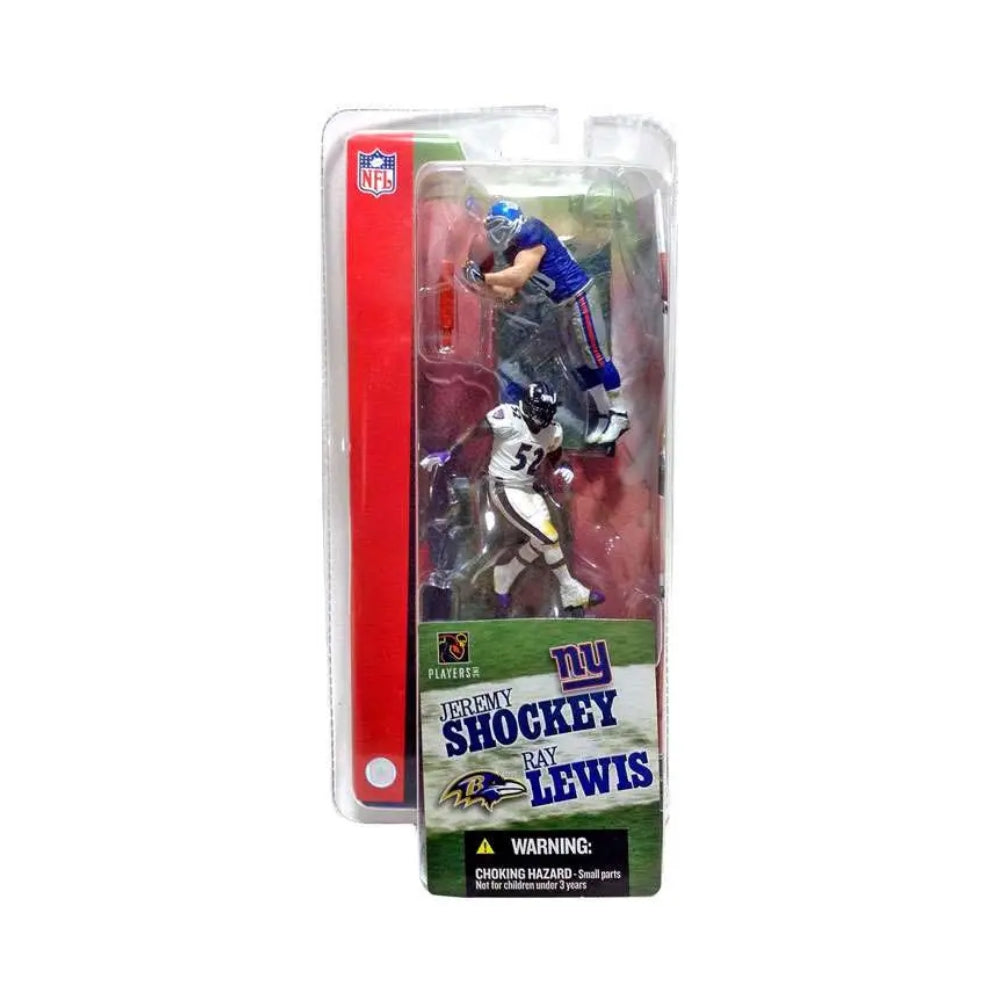 Mcfarlane 3" NFL 2-packs Ray Lewis and Jeremy Shockey