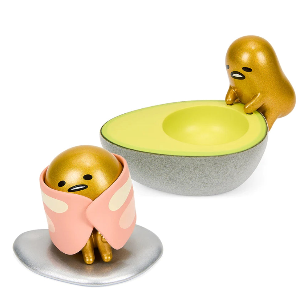 Gudetama Breakfast with Gudetama Vinyl Figure 2Pack