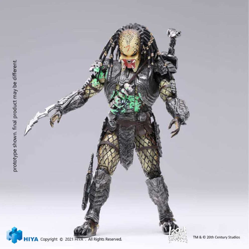Hiya Toys Alien vs. Predator: Final Battle Damage Scar Predator 1:18 Scale Action Figure