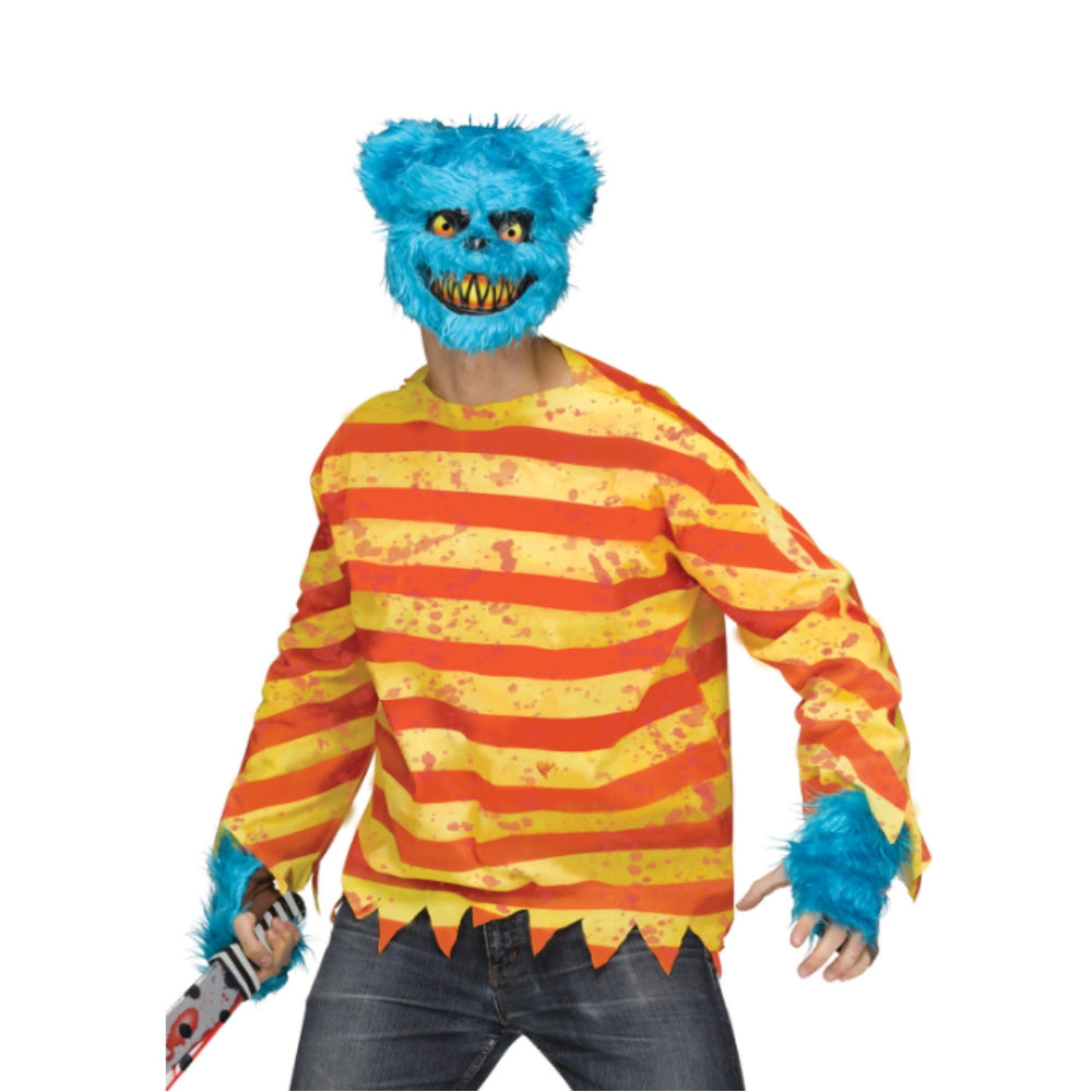 Fun World Men's Killer Bear Adult Costume, Multi, Standard