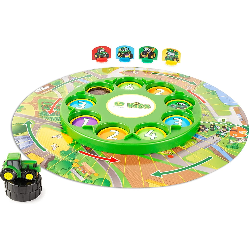 John Deere Kids - Go Johnny Go – Kid’s Board Game for Ages 5+