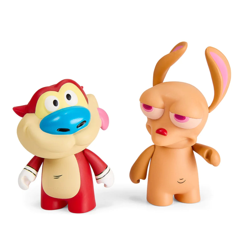 Ren & Stimpy 3" Vinyl Figure 2Pack