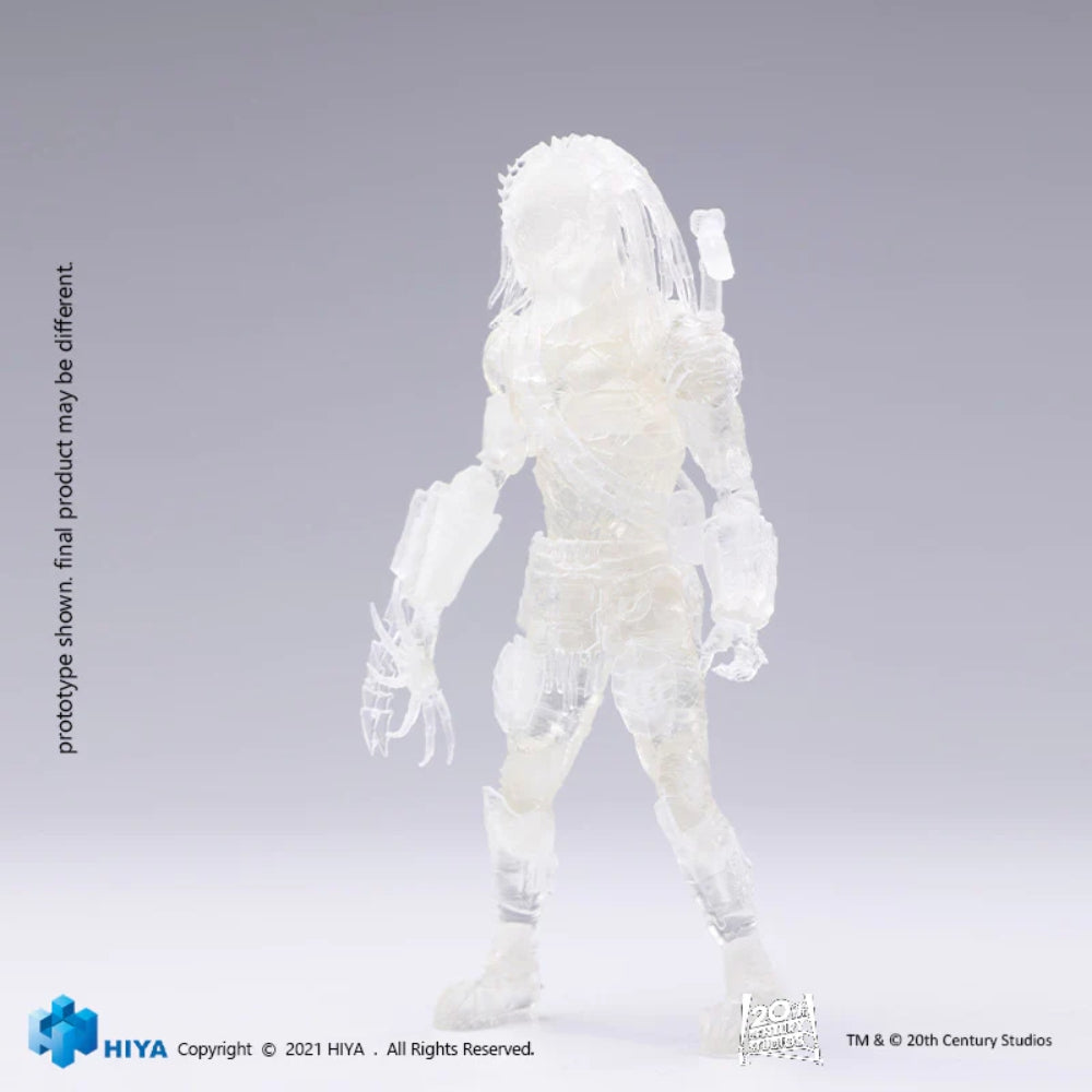 Hiya Toys Alien vs. Predator 2: Invisible Wolf Predator 1:18 Scale Action Figure