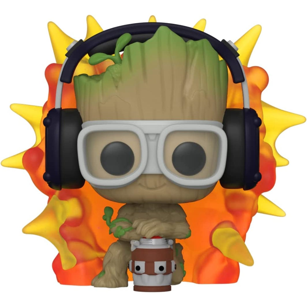 Funko Pop! Marvel: I Am Groot, Groot with Detonator