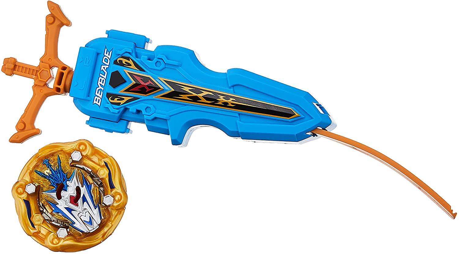 Beyblade Burst Rise Hypersphere Apocalypse Blade Set - Right/Left-Spin Launcher with Right-Spin Battling Power Top Toy