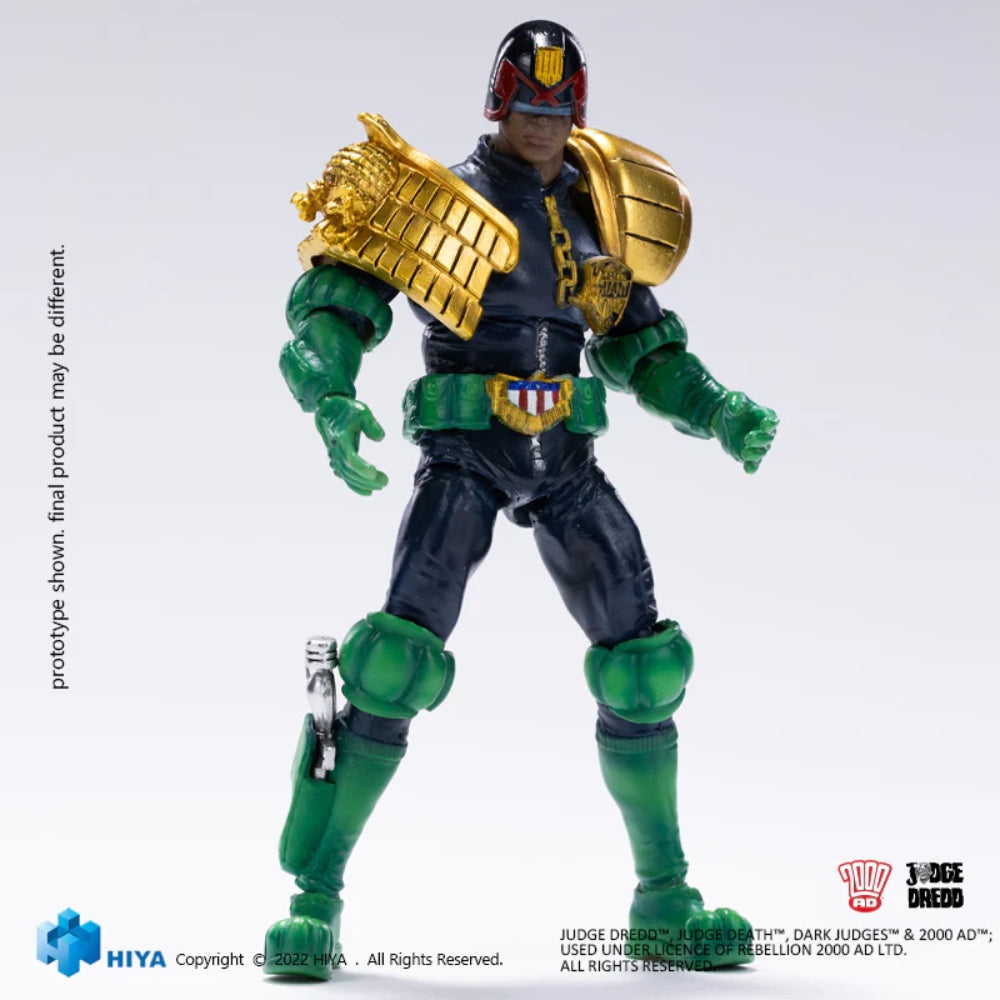Hiya Toys Judge Dredd: Judge Giant Exquisite Mini 1:18 PX Mini Action Figure, Multicolor