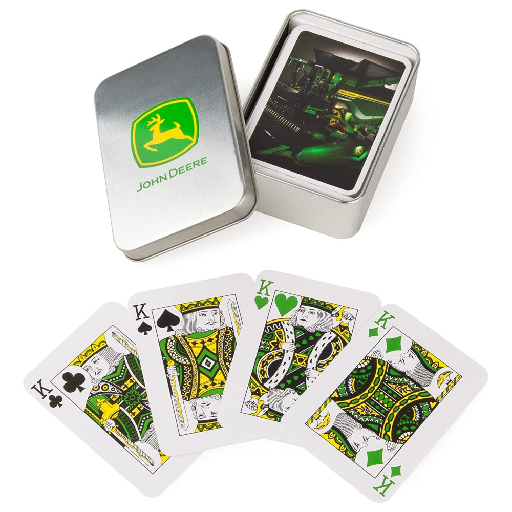 John Deere Playing Cards – Standard Playing Card Deck with Collector’s Tin