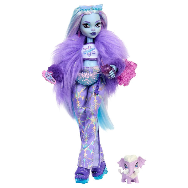 Monster High Abby deals bominable