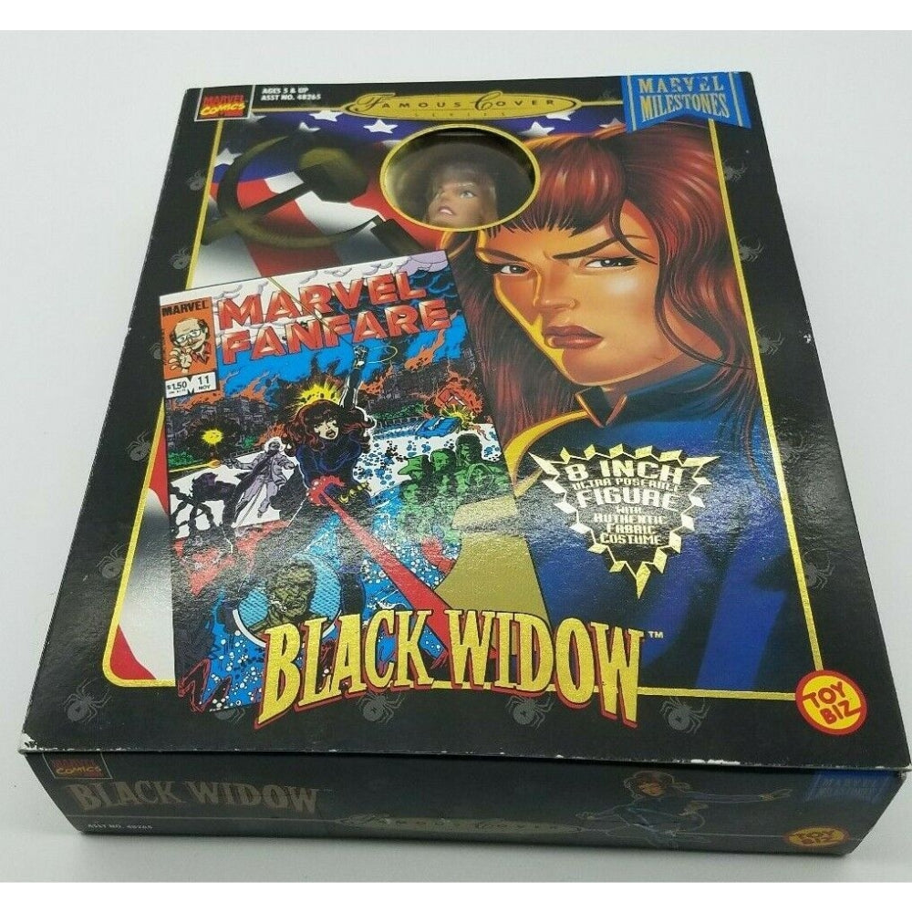 Marvel Famous Covers Series BLACK WIDOW 8" Action Figure