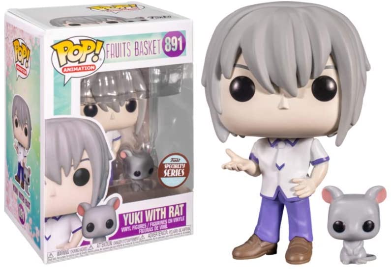 Specialty Series Funko POP! Animation Fruits Basket Yuki with Rat 3.75" Vinyl Figure