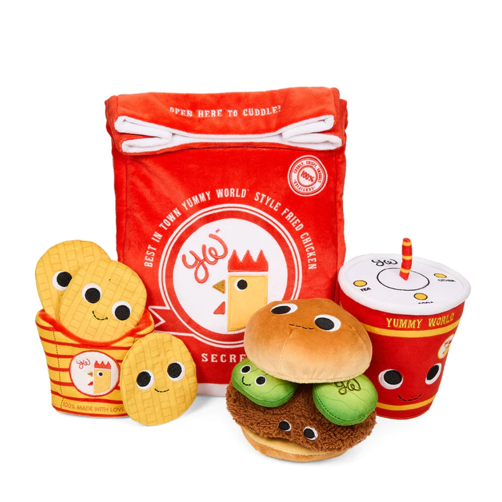 Yummy World Chuck the Chicky Meal 11" Interactive Plush