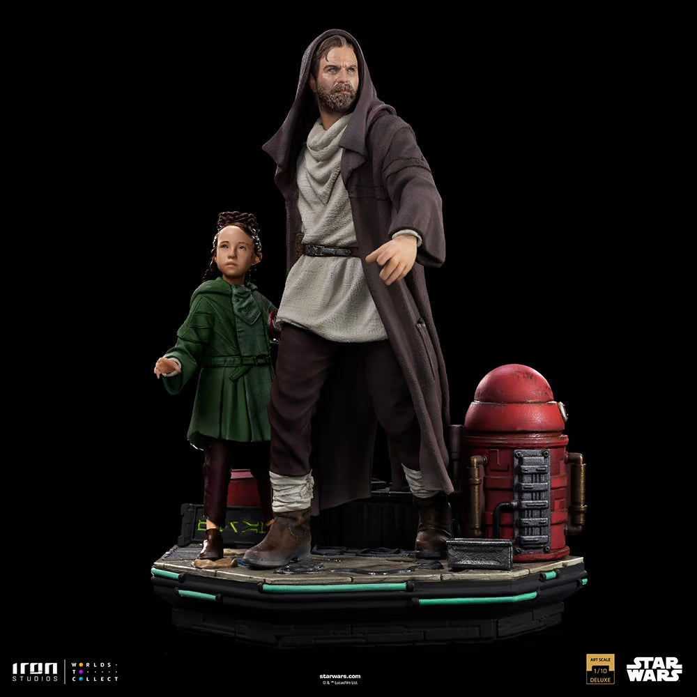 Star Wars - Obi-Wan and Young Leia Deluxe Art Scale 1/10