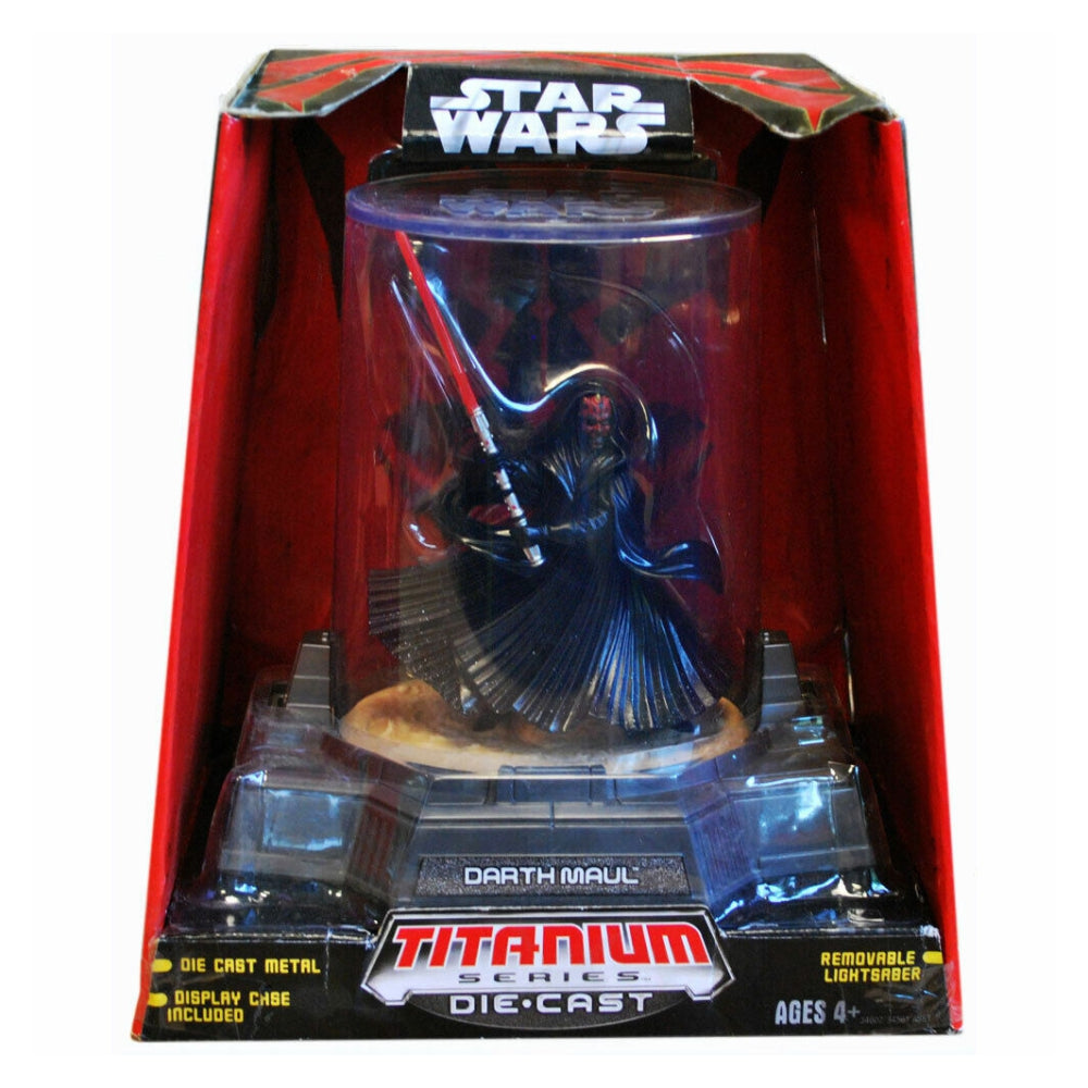 Star Wars Titanium Series Darth Maul Figure