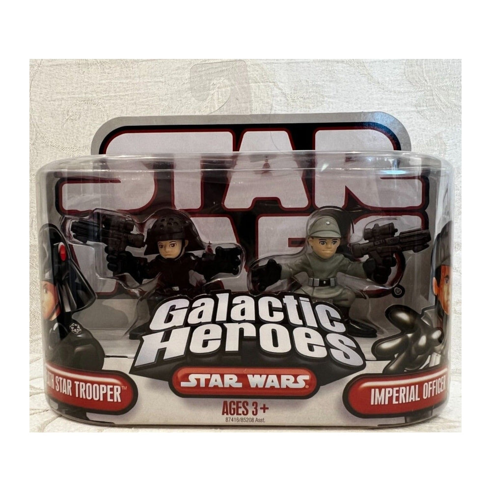 Star Wars Galactic Heroes Death Star Trooper &amp; Imperial Officer Figure Set