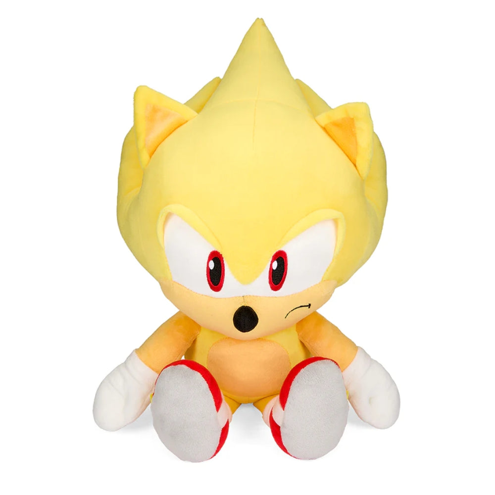 Sonic the Hedgehog 16&quot; HugMe Plush with Shake Action Super Sonic