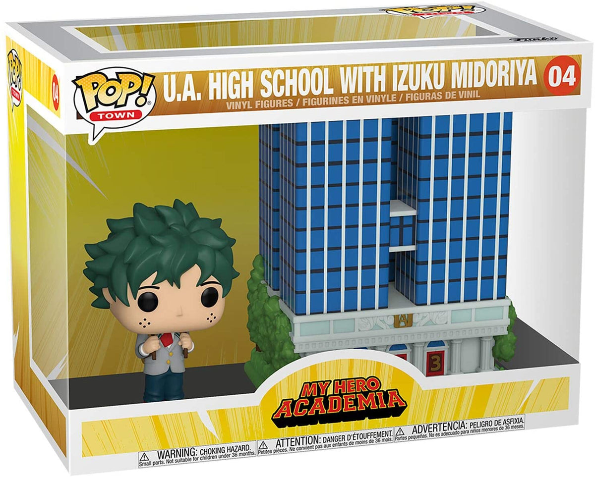 Funko Pop! Town: My Hero Academia - U.A. High School with Deku in Uniform