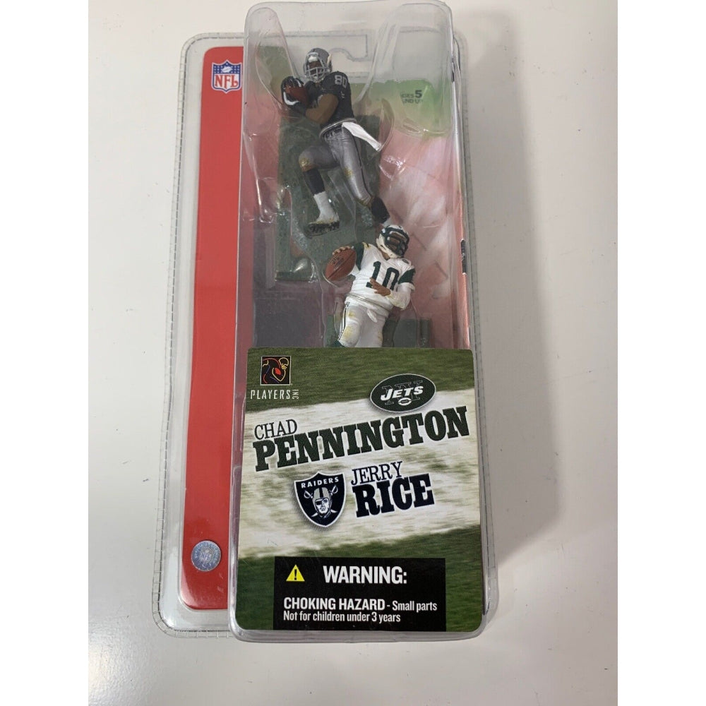 Mcfarlane 3" NFL 2-packs Chad Pennington & Jerry Rice