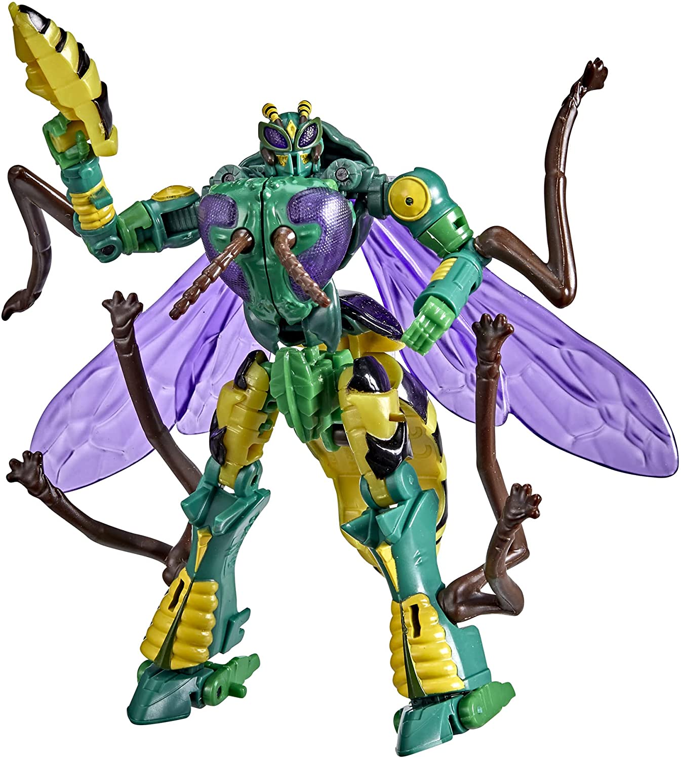 Transformers Generations War for Cybertron: Kingdom Deluxe Waspinator Action Figure