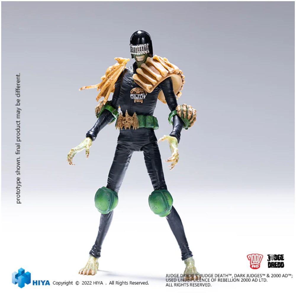 Hiya Toys Judge Dredd: Judge Death 1:18 Scale Exquisite Mini Action Figure