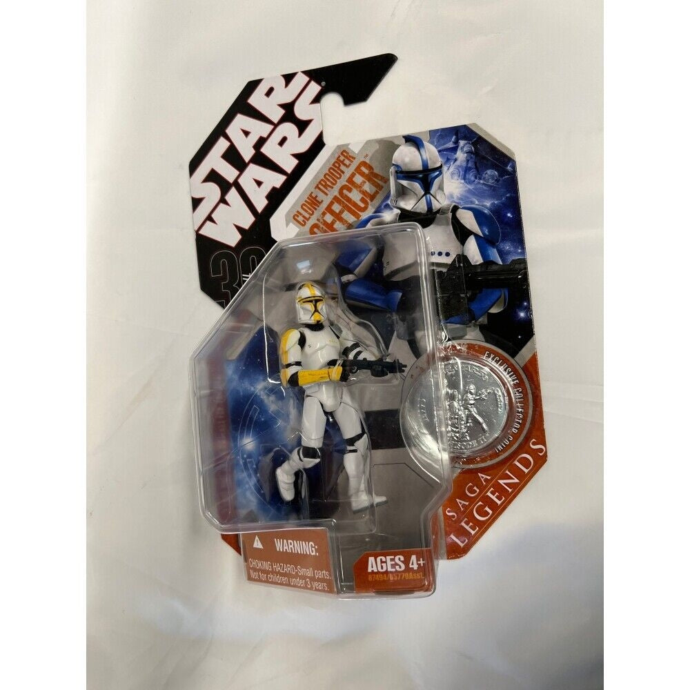 Clone Trooper Officer Saga Legacy Collection Star Wars Action Figure