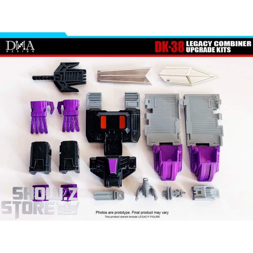 DNA Design DK-38 Upgrade Kits for Legacy Motormaster and Menasor