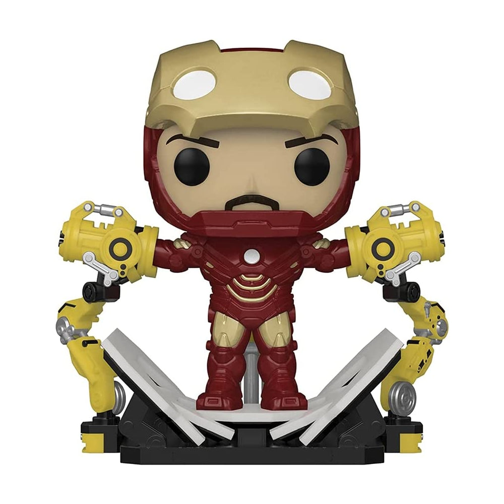 Pop! Iron Man 2: Iron Man MKIV with Gantry Glow-in-The-Dark Deluxe Vinyl Figure