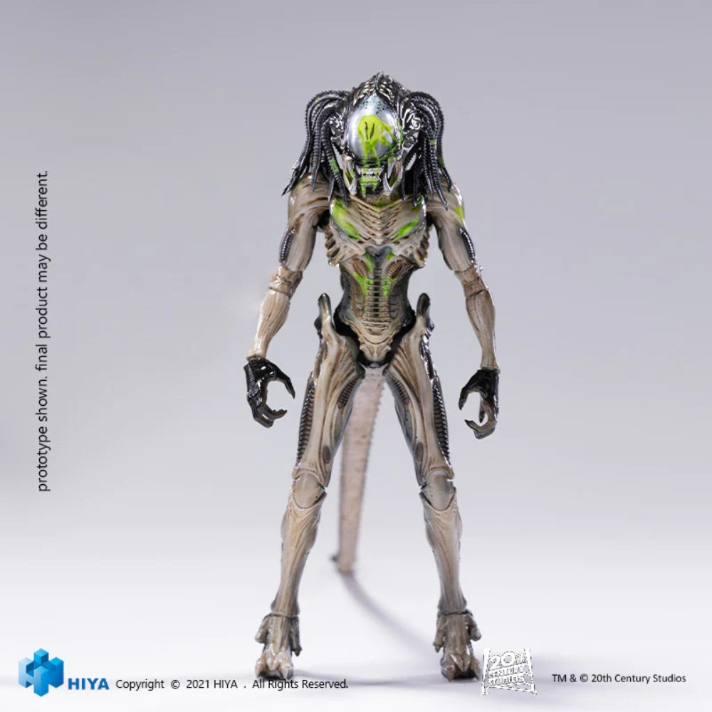 Hiya Toys Aliens vs. Predator: Battle Damaged Predalien 1:18 Scale Action Figure