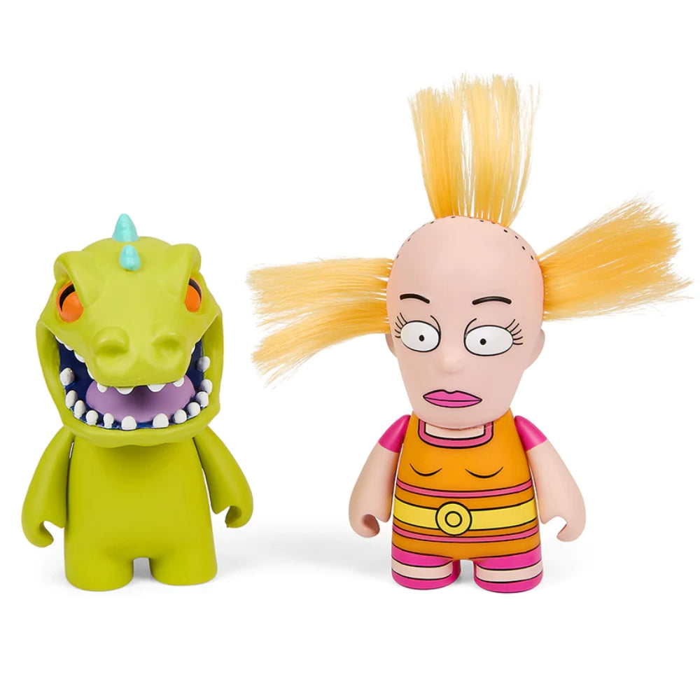 Nickelodeon Rugrats Cynthia and Reptar 3" Vinyl Figure 2Pack