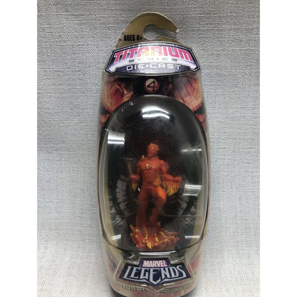Titanium Marvel Series Fantastic Four Johnny Storm Human Torch
