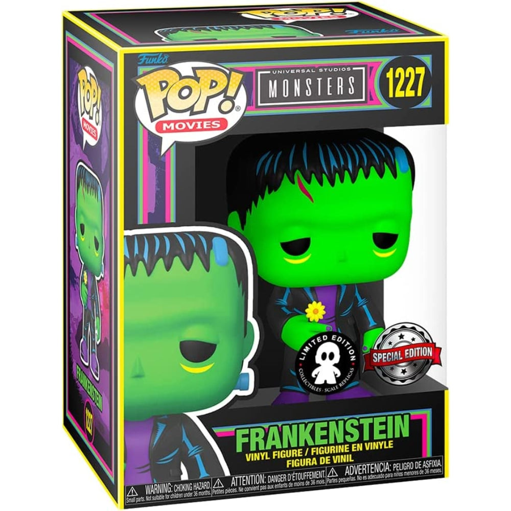 funko pop universal monsters Universal Monsters Frankenstein Blacklight Funko Pop! #1227