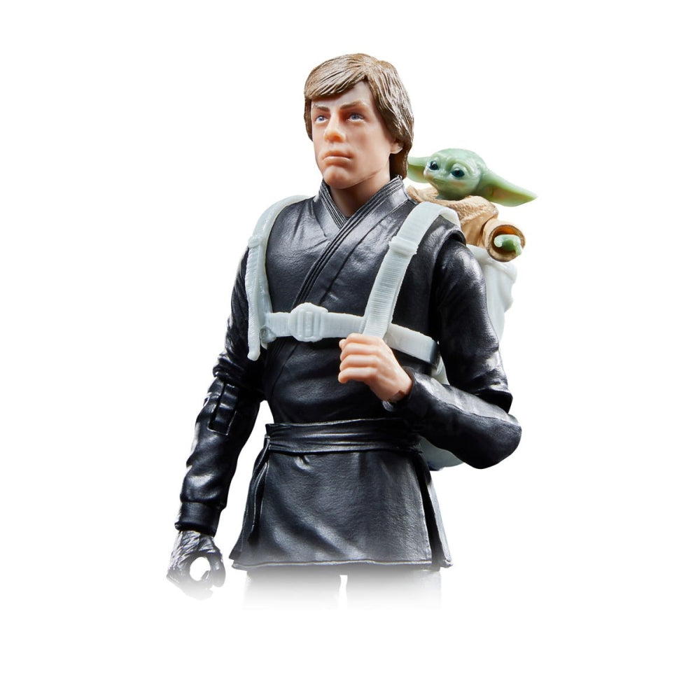 Star Wars The Black Series Luke Skywalker &amp; Grogu 6-Inch Action Figures