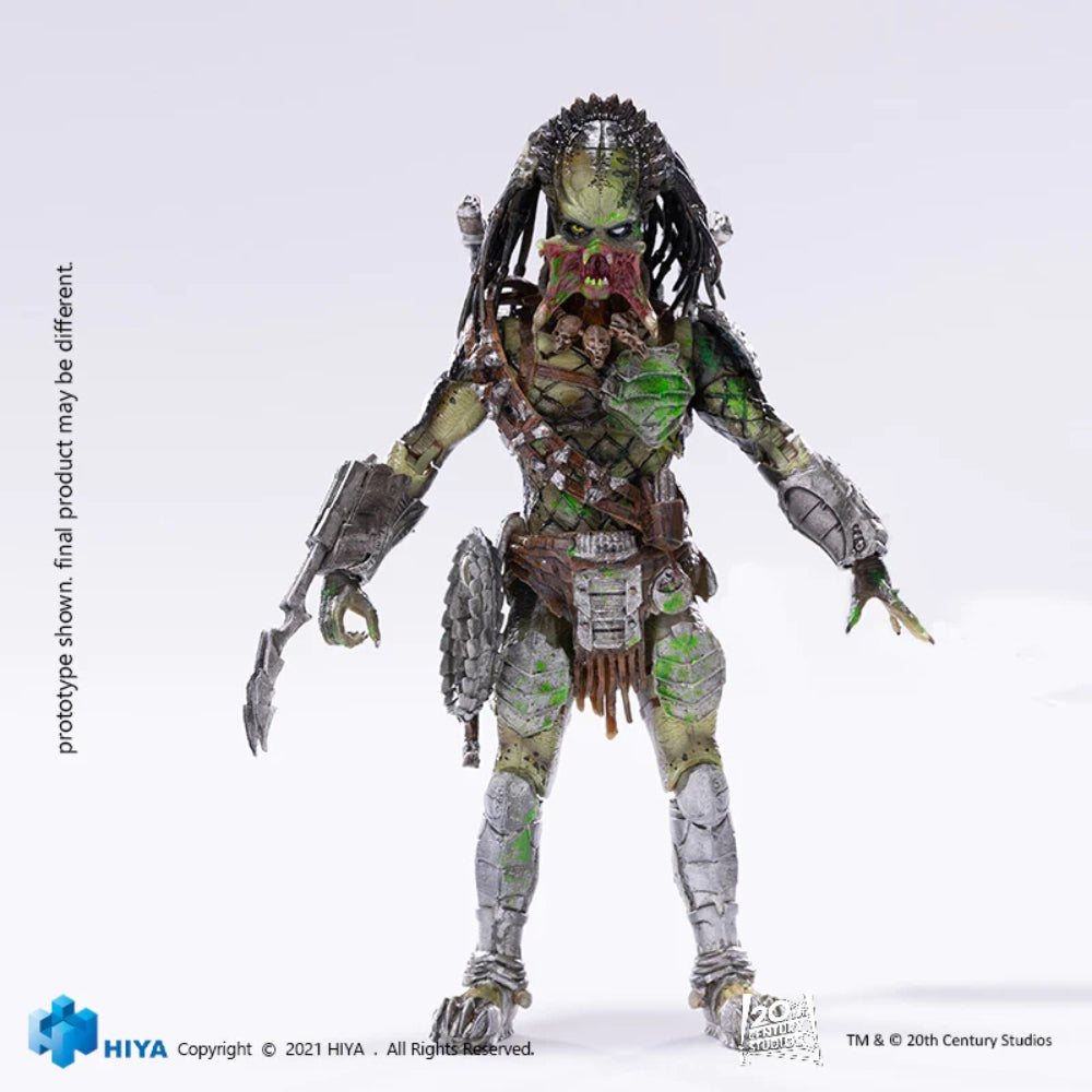 Hiya Toys Alien vs Predator: Requiem Battle Damage Wolf Predator 1:18 Scale Figure