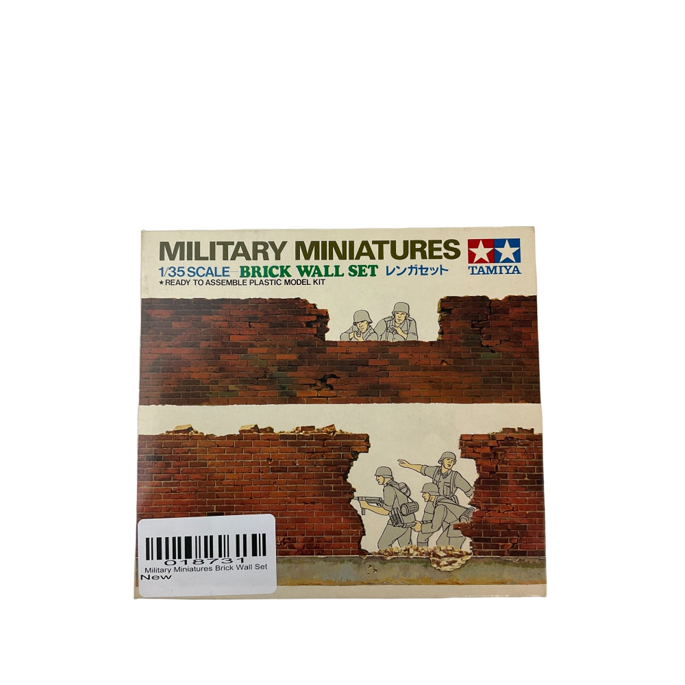 Military Miniatures Brick Wall Set