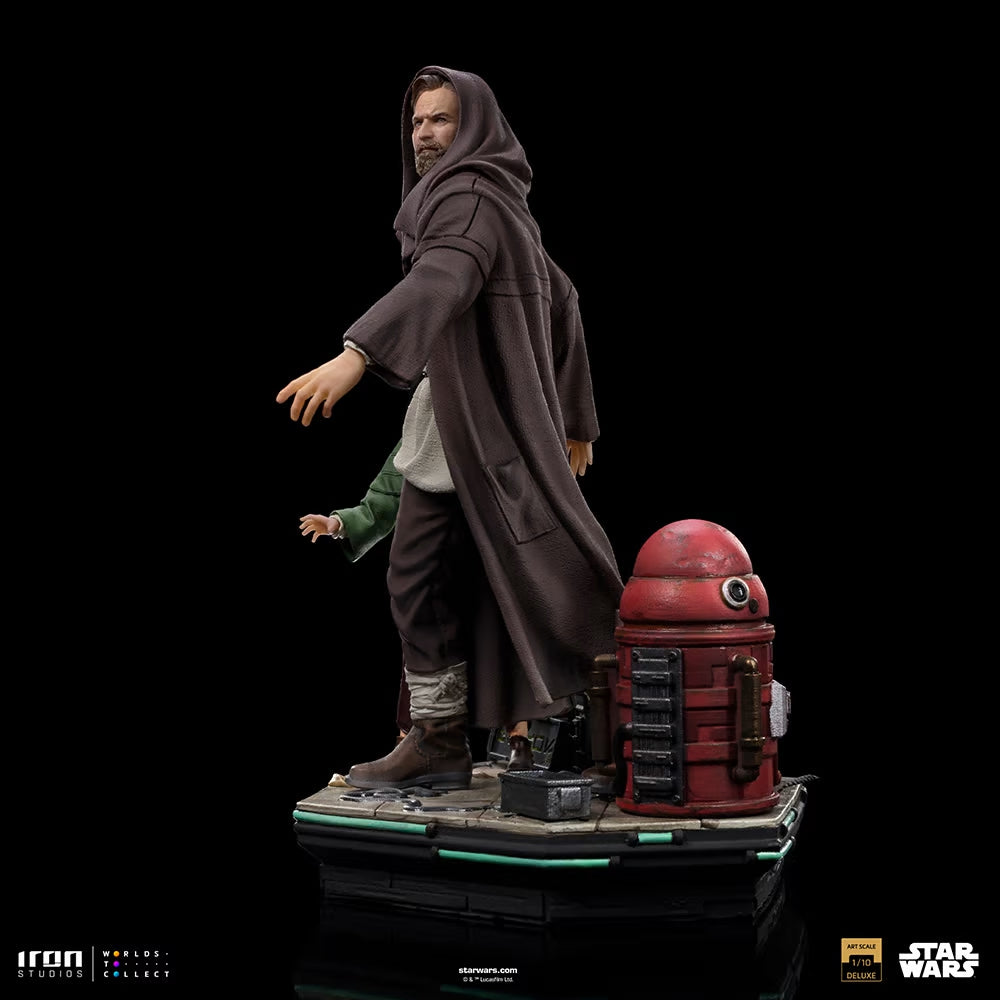 Star Wars - Obi-Wan and Young Leia Deluxe Art Scale 1/10