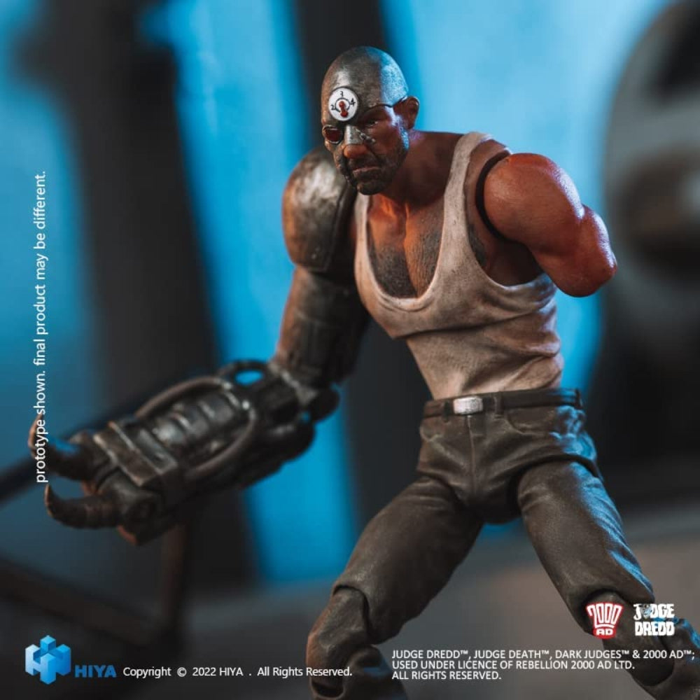 Judge Dredd: Mean Machine Angel PX 1:18 Scale Mini Action Figure