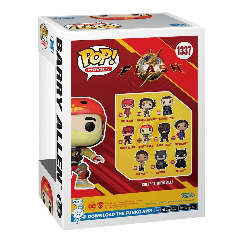 Funko Pop! Movies: DC - The Flash, Barry Allen in Homemade Suit
