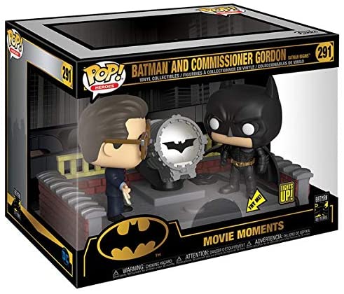 Funko Pop! Movie Moment: Batman 80th - Batman with Light Up Bat Signal