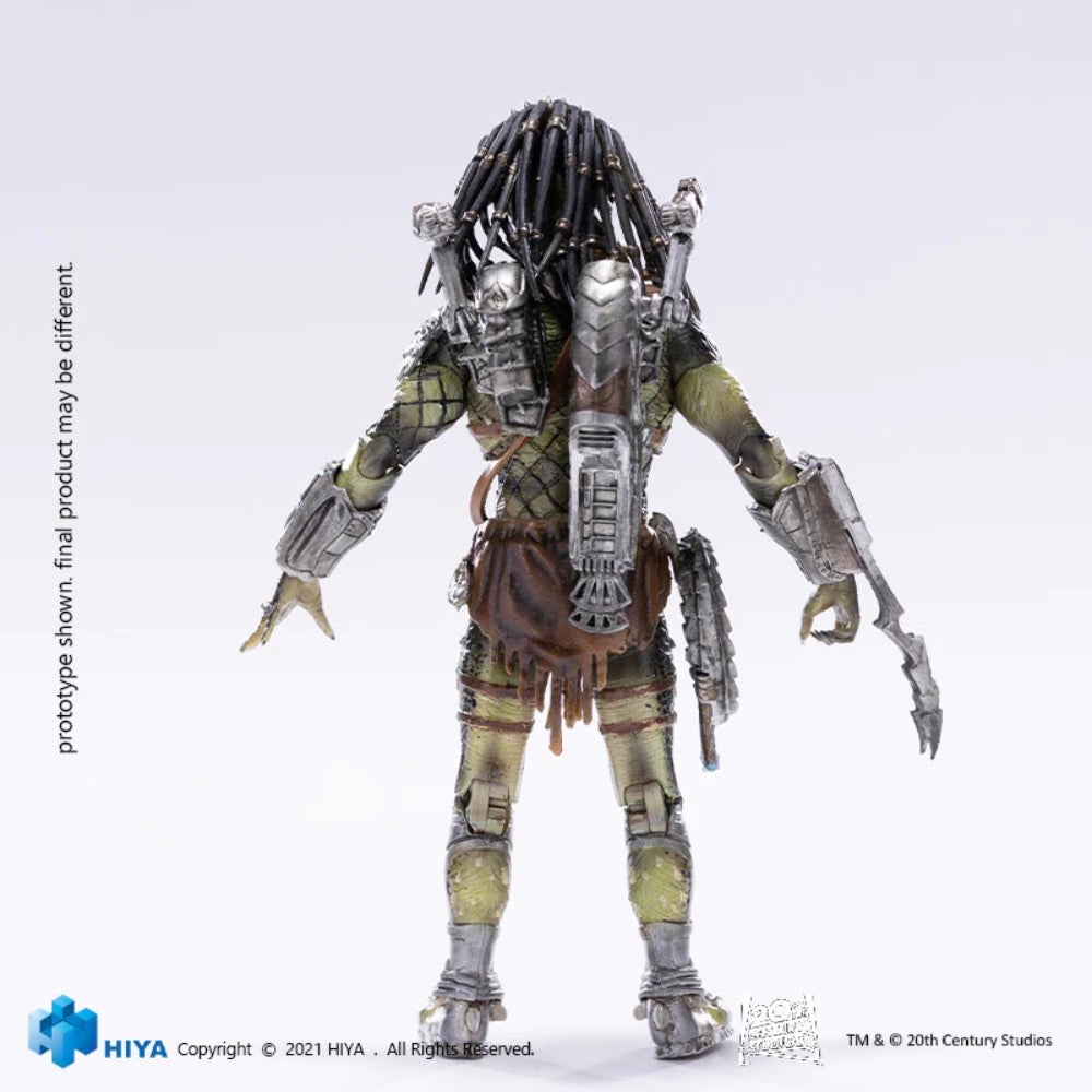 Hiya Toys Alien vs Predator: Requiem Battle Damage Wolf Predator 1:18 Scale Figure