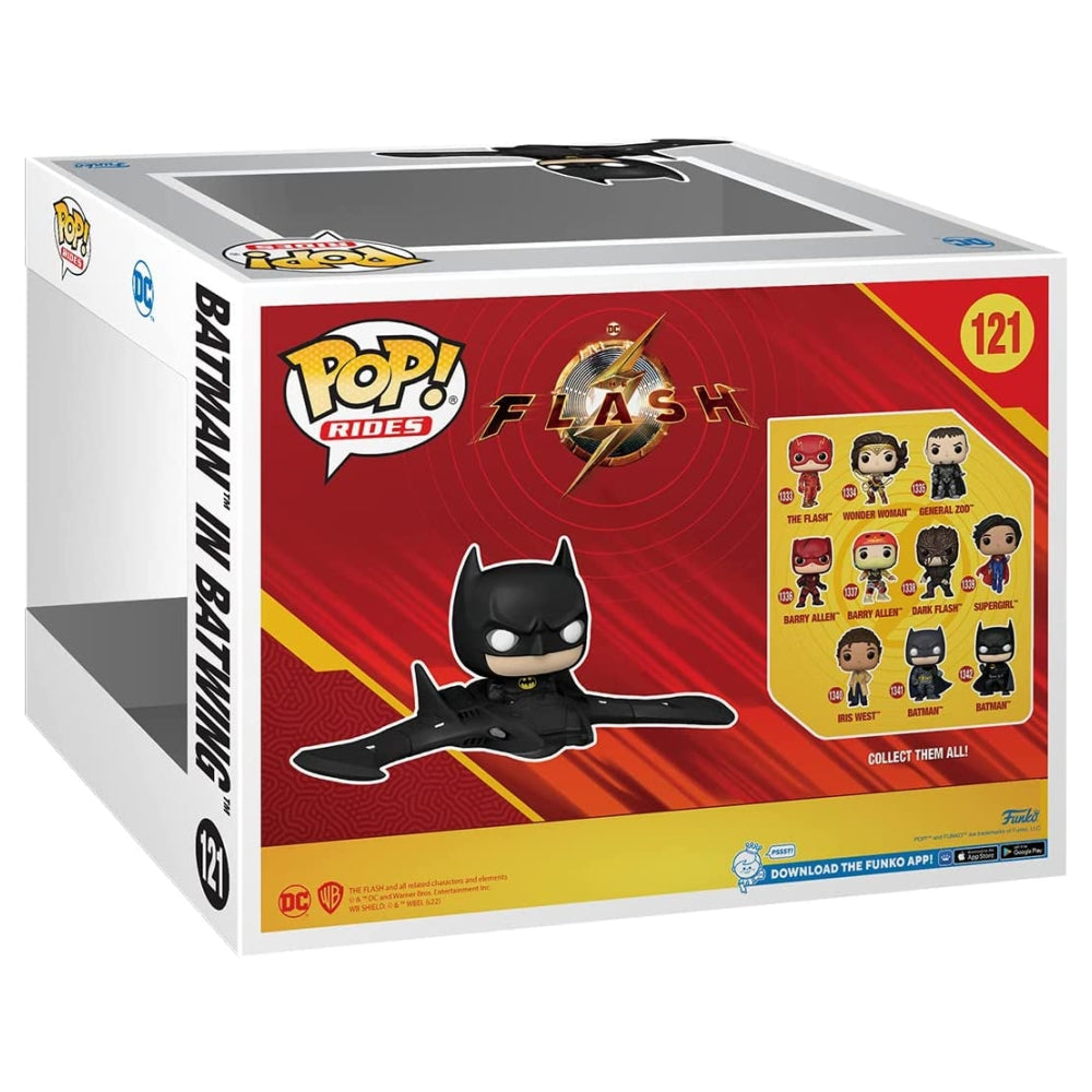 Funko Pop! Ride Super Deluxe: DC - The Flash, Batman in Batwing