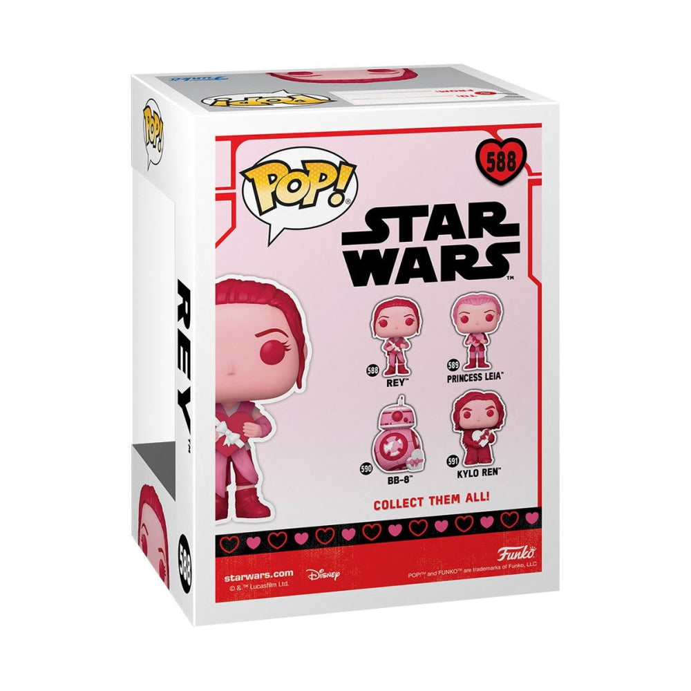 Funko Pop! Star Wars: Valentines - Rey