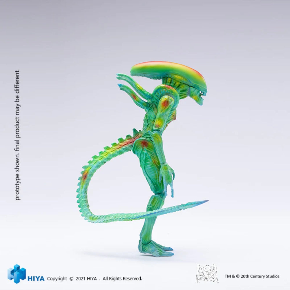 Hiya Toys Alien vs. Predator: Thermal Vision Alien Warrior 1:18 Scale Figure