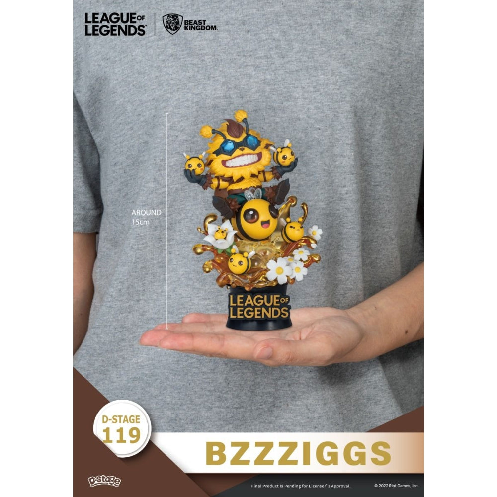 Diorama Stage-119-League of Legends-Beemo &amp; BZZZiggs Set