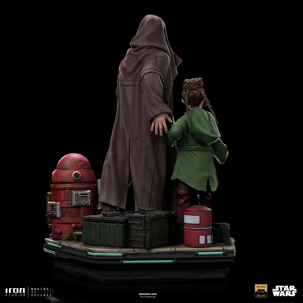 Star Wars - Obi-Wan and Young Leia Deluxe Art Scale 1/10