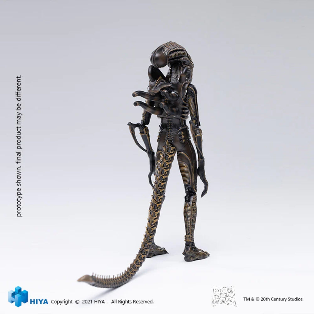 Hiya Toys Aliens: Brown Alien Warrior 1:18 Scale Action Figure