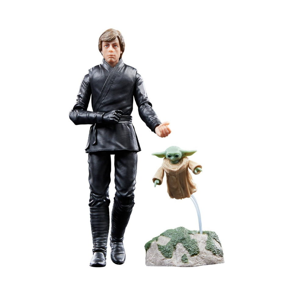 Star Wars The Black Series Luke Skywalker &amp; Grogu 6-Inch Action Figures