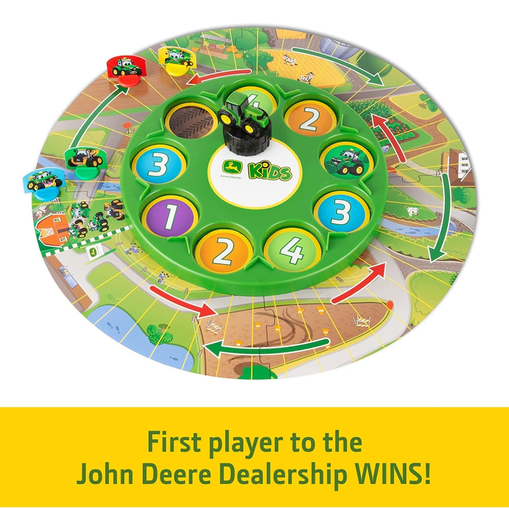 John Deere Kids - Go Johnny Go – Kid’s Board Game for Ages 5+